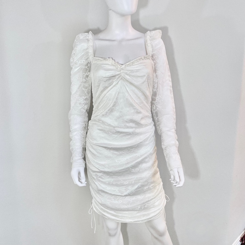 ⭐Rare⭐ For Love and Lemons - NEW - White Lace Dress - Size XL